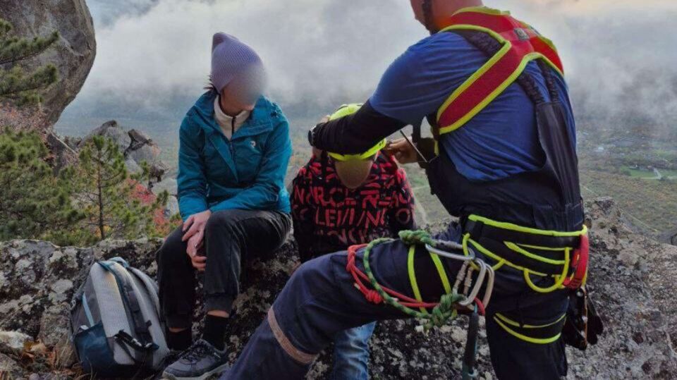 В Крыму женщина с ребенком потерялись в Долине Приведений