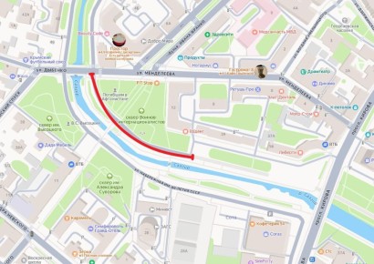 В Симферополе в субботу перекроют часть улицы Набережная имени 60-летия СССР