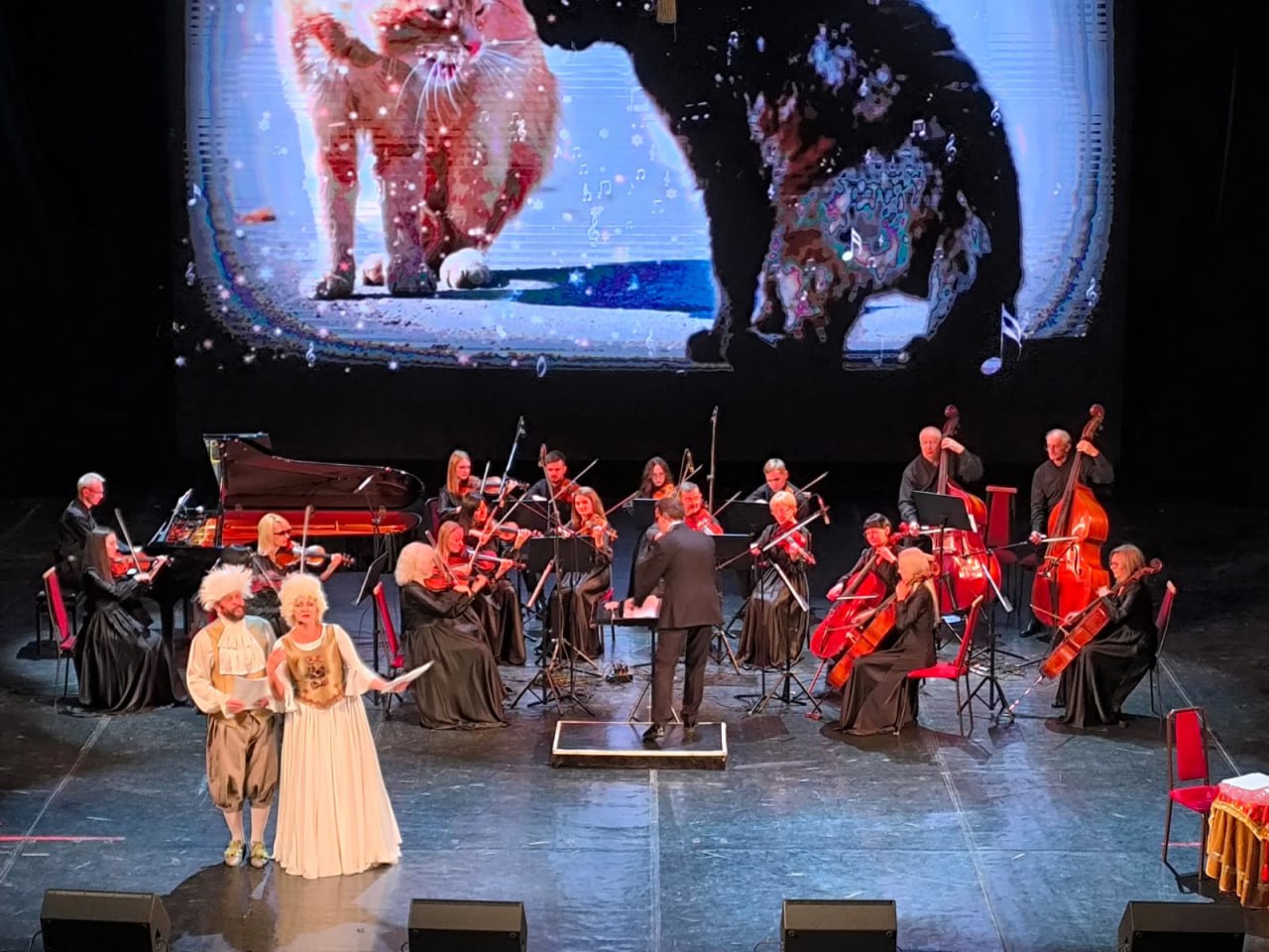 В рамках гастрольного тура Оркестр «Камерата Крыма» и солисты Крымской государственной филармонии представили на сцене Краснодарской филармонии им. им. Григория Пономаренко музыкальную фантазию для юных слушателей «В... В рамках гастрольного тура Оркестр «Камерата Крыма» и солисты Крымской государственной филармонии представили на сцене Краснодарской филармонии им. им. Григория Пономаренко музыкальную фантазию для юных слушателей «В...