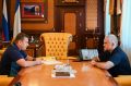 Игорь Ивин: Глава Республики Крым Сергей Аксёнов провел рабочую встречу с депутатом Государственной Думы Федерального Собрания Российской Федерации, избранным по избирательному округу № 19, Юрием Нестеренко