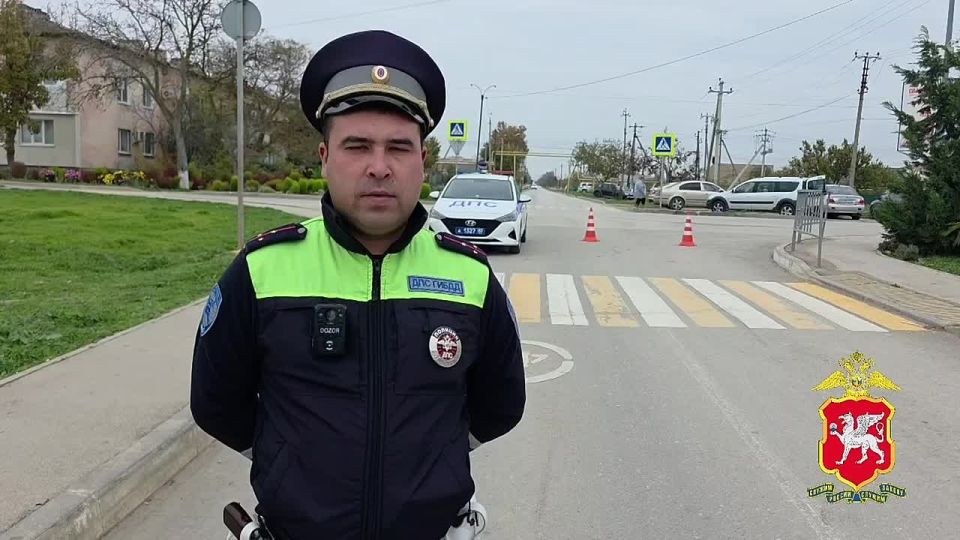 В Сакском районе водитель иномарки сбил двух пенсионеров на пешеходном переходе: один погиб