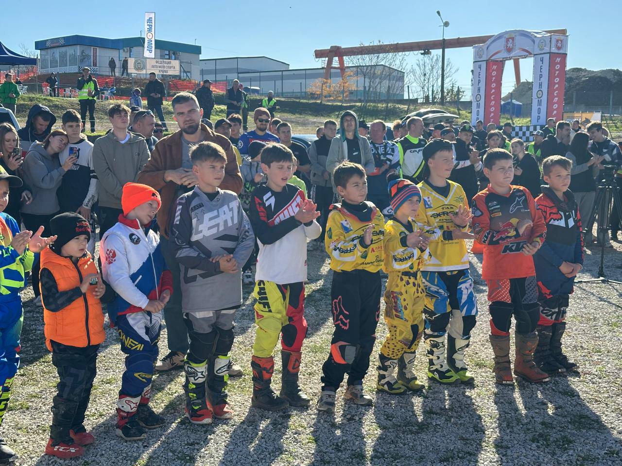 Соревнования по мотокроссу в Симферополе