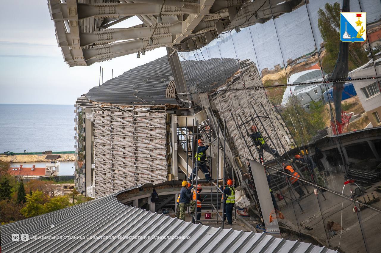 На мысе Хрустальном идет строительство культурного комплекса На мысе Хрустальном идет строительство культурного комплекса