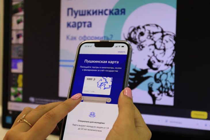 «Пушкинскую карту» до конца года необходимо обновить
