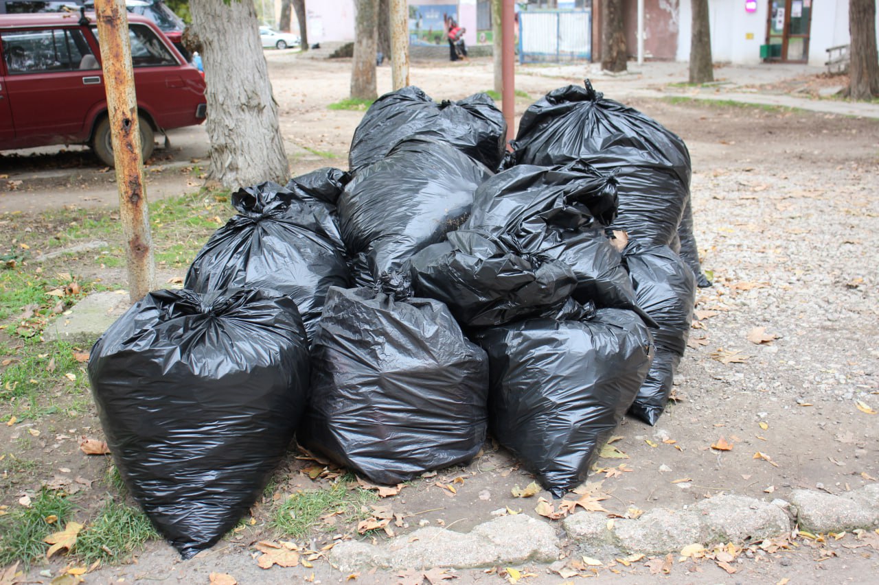 Олег Каторгин: От 70 до 120 мешков листвы Олег Каторгин: От 70 до 120 мешков листвы