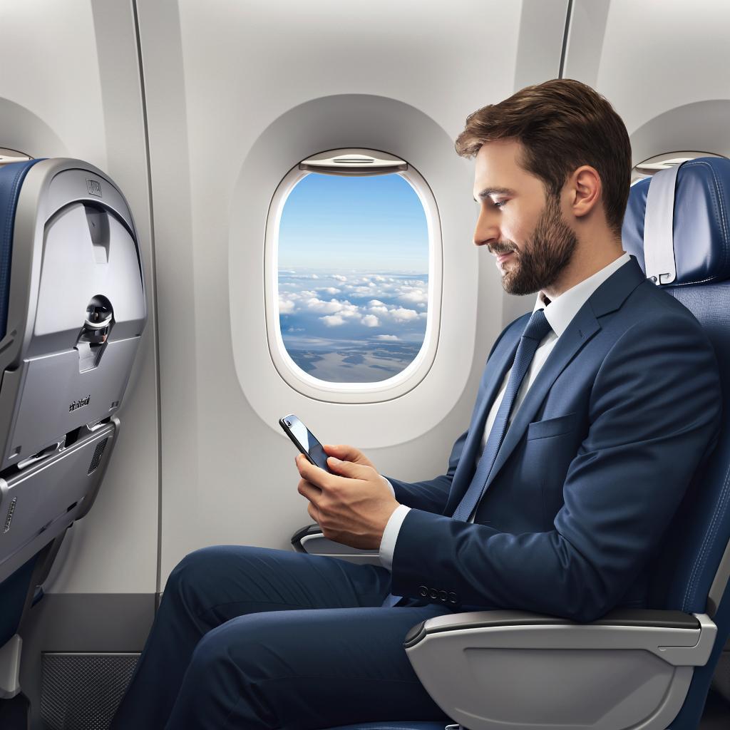 Пилот Юсупов объяснил важность использования авиарежима на борту самолёта