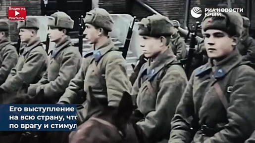 7 ноября 1941 года на Красной площади в Москве прошел Военный парад