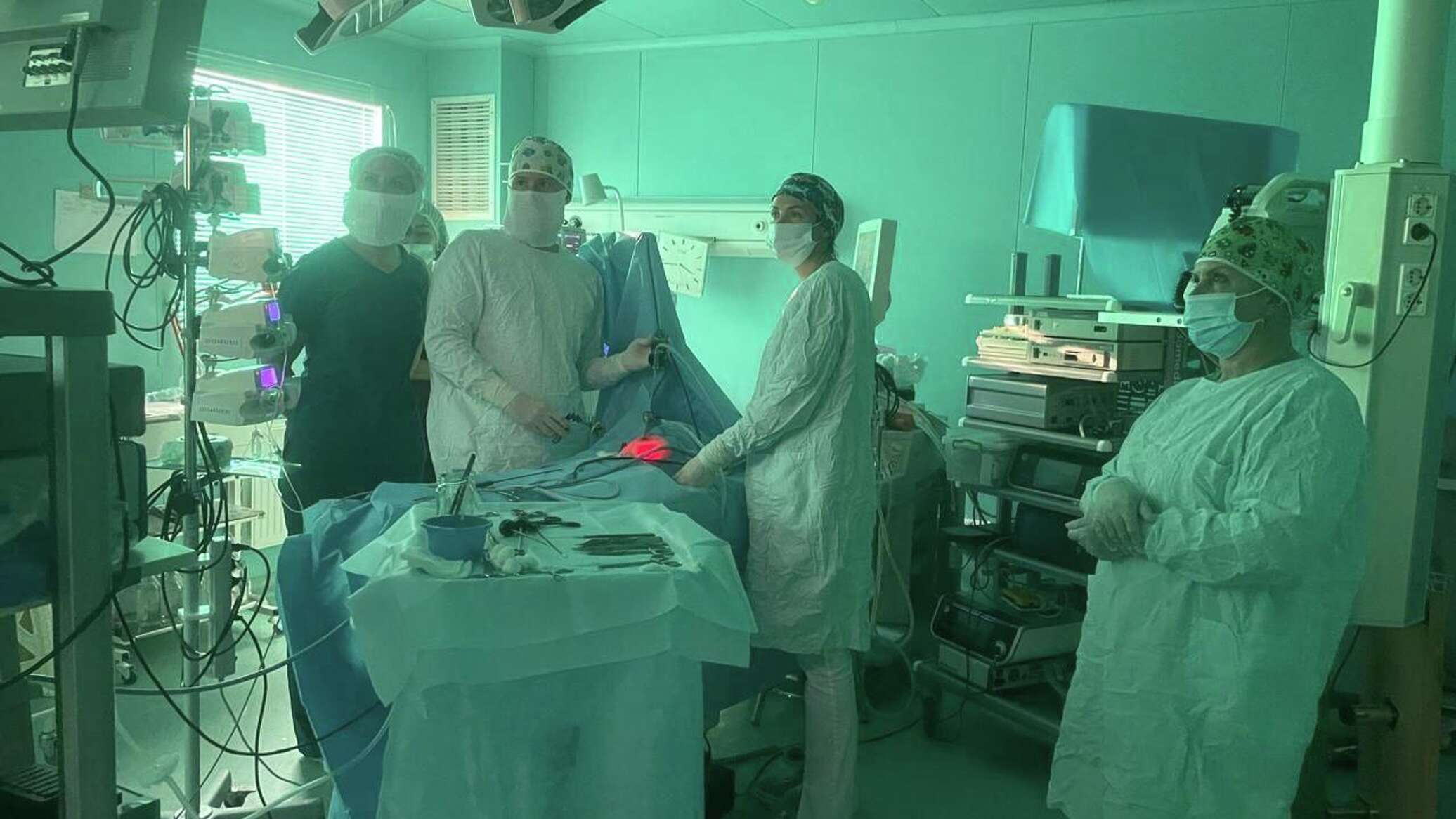 В Крыму у новорожденной удалили огромную опухоль