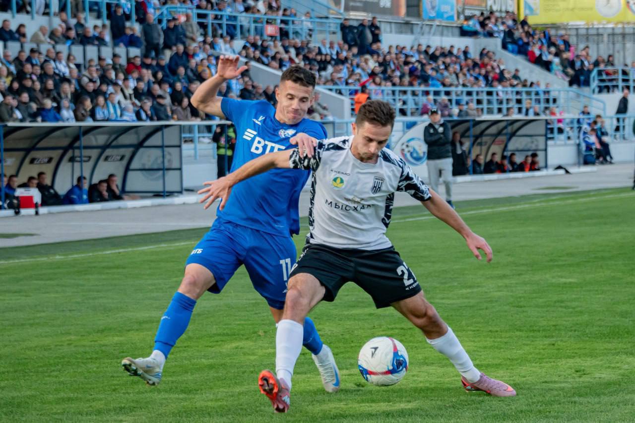 ФК «Севастополь» одержал победу в домашнем матче против ФК «Кубань Холдинг» со счетом 2:0 ФК «Севастополь» одержал победу в домашнем матче против ФК «Кубань Холдинг» со счетом 2:0