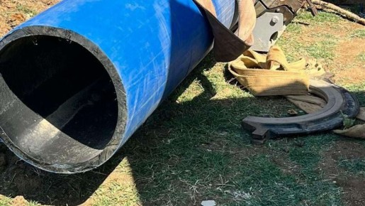 В Евпатории заменили изношенный участок Мойнакского коллектора