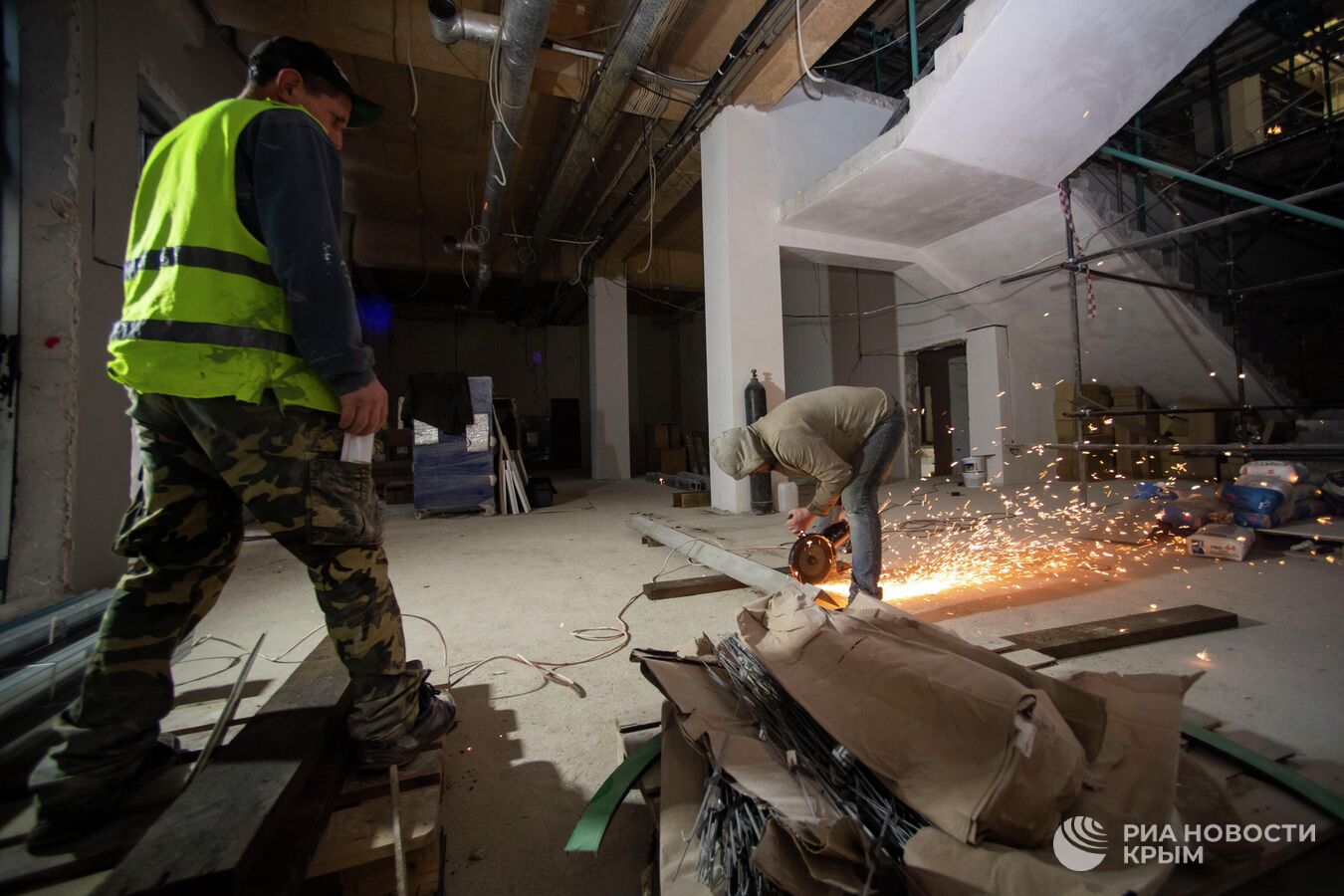 Театр кукол в Симферополе – что происходит на стройплощадке Театр кукол в Симферополе – что происходит на стройплощадке