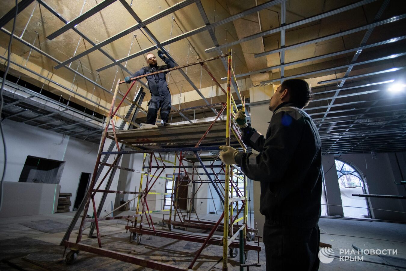 Театр кукол в Симферополе – что происходит на стройплощадке Театр кукол в Симферополе – что происходит на стройплощадке