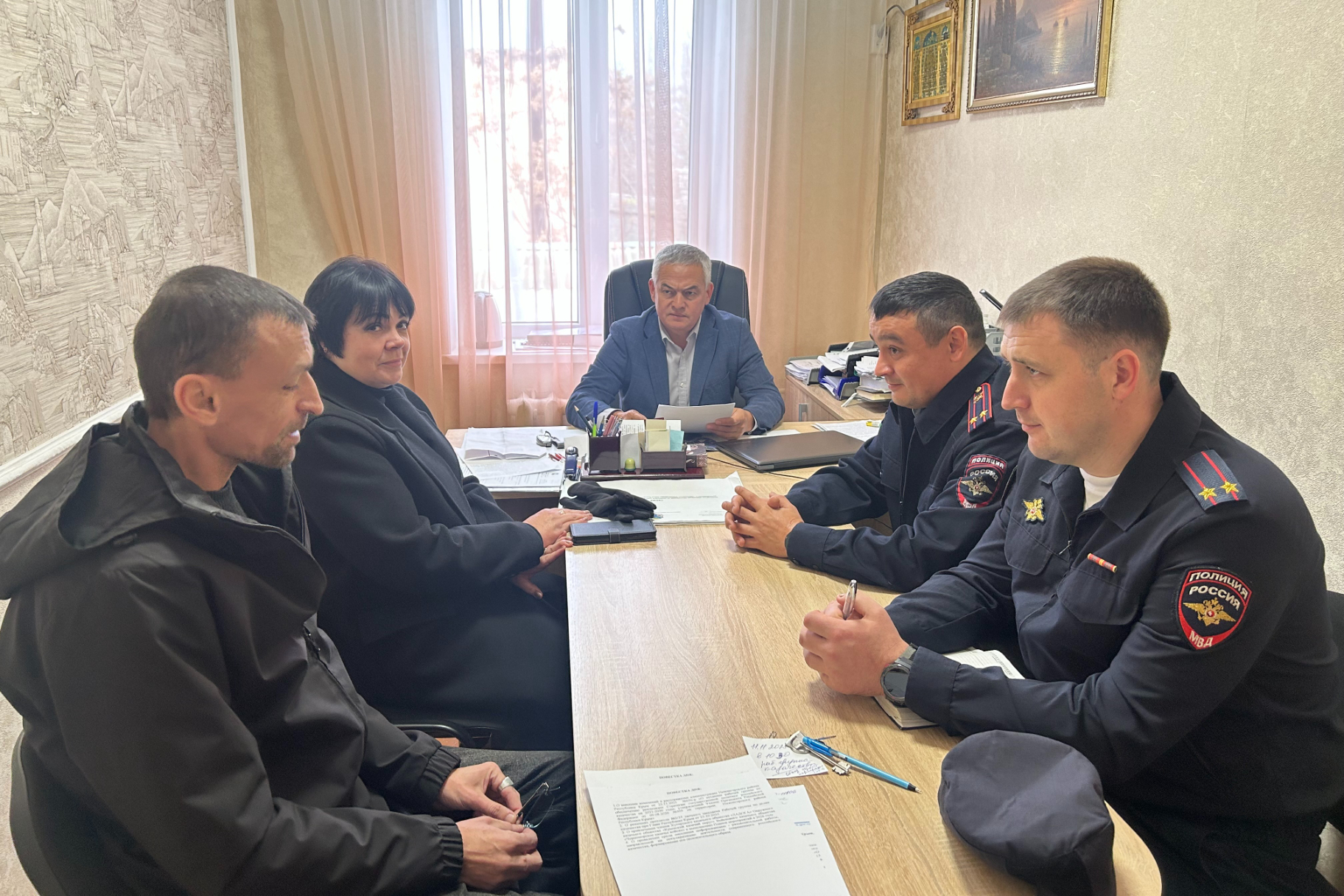 Ленур Мамедляев провел заседание рабочей группы по обеспечению реализации Стратегии государственной политики российского казачества