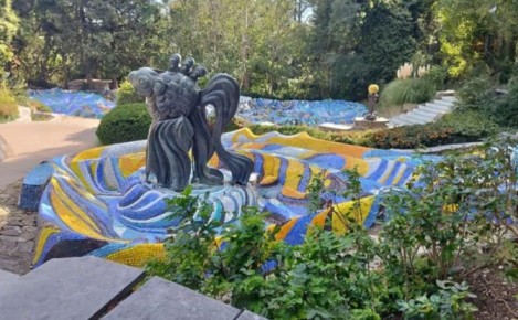 В Крыму снесли мозаичный комплекс работы Церетели