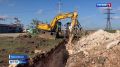 Завершается строительство 6-километрового участка Евпаторийского водовода