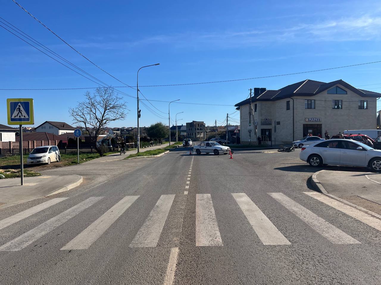 В Севастополе произошло ДТП с мотоциклистом В Севастополе произошло ДТП с мотоциклистом