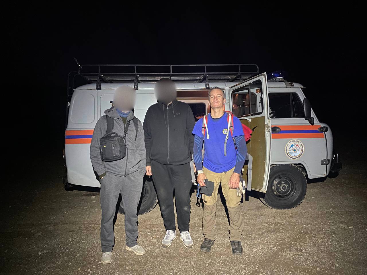 В Крыму спасатели нашли двух туристов, заблудившихся в Долине Привидений