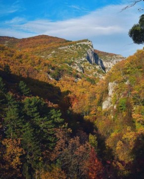 Осень в Большом каньоне Крыма