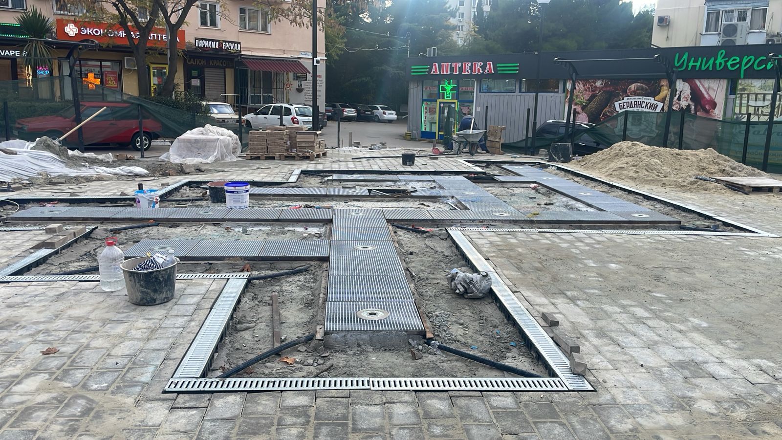 Благоустройство общественной территории в пгт. Партенит Благоустройство общественной территории в пгт. Партенит