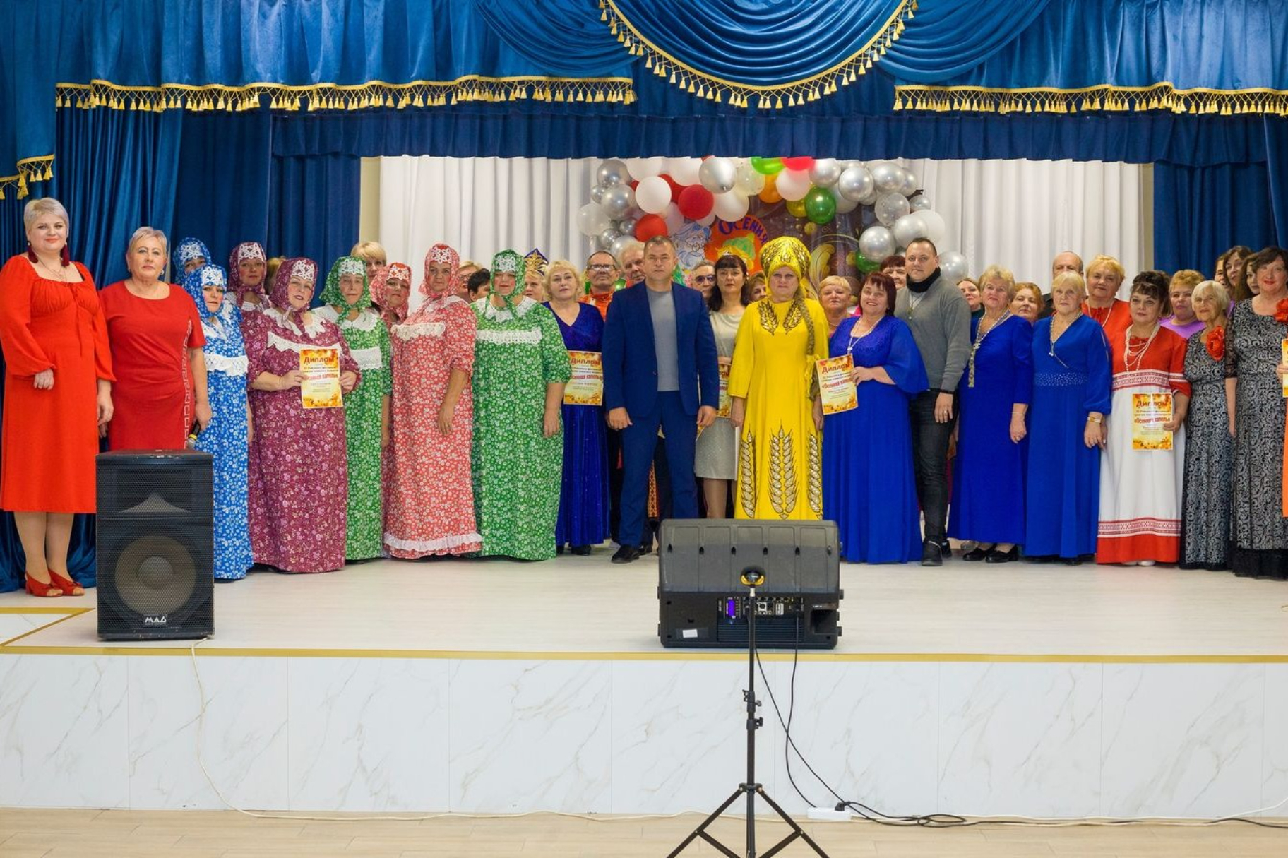 На базе Кукушкинского сельского Дома культуры состоялся III Районный фестиваль граждан пожилого возраста «Осенняя капель»