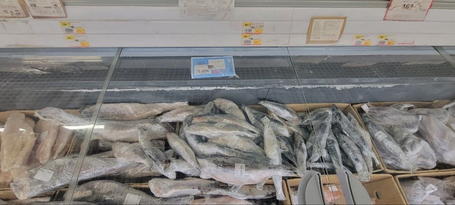 В Севастополе снизились цены на мороженую рыбу и мясо