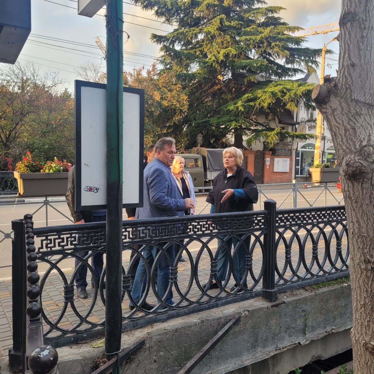 Галина Огнёва: Совместно с заместителями выехали на пер Галина Огнёва: Совместно с заместителями выехали на пер