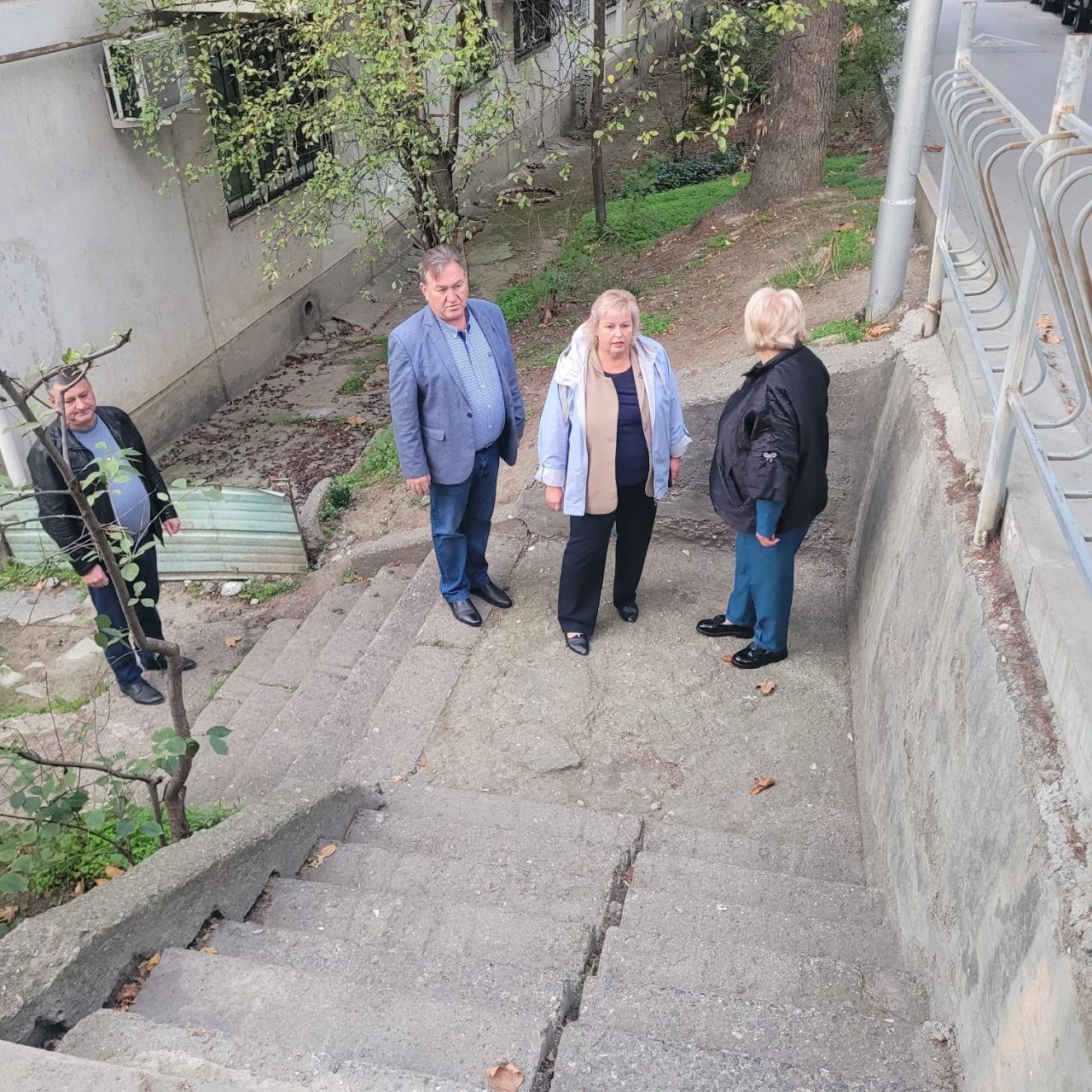 Галина Огнёва: Совместно с заместителями выехали на пер Галина Огнёва: Совместно с заместителями выехали на пер