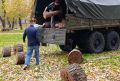 Из крымских парков на передовую отправили 12 кубометров дров