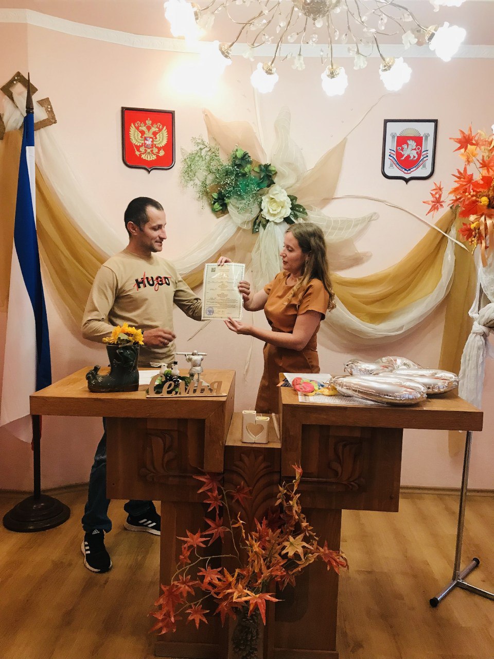 Сакский районный отдел ЗАГС зарегистрировал «юбилейное» рождение с начала 2025 года Сакский районный отдел ЗАГС зарегистрировал «юбилейное» рождение с начала 2025 года