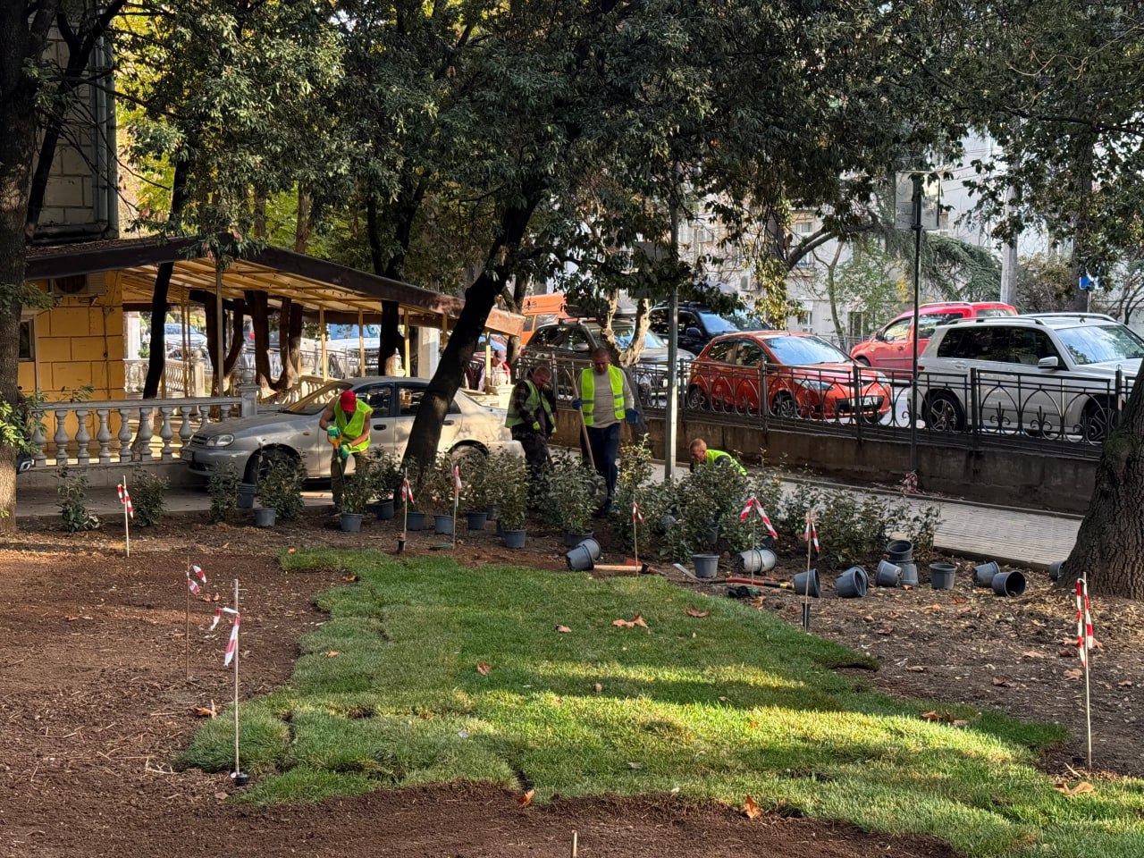 Янина Павленко: Зеленое благоустройство центра Ялты буквально «под ключ» Янина Павленко: Зеленое благоустройство центра Ялты буквально «под ключ»