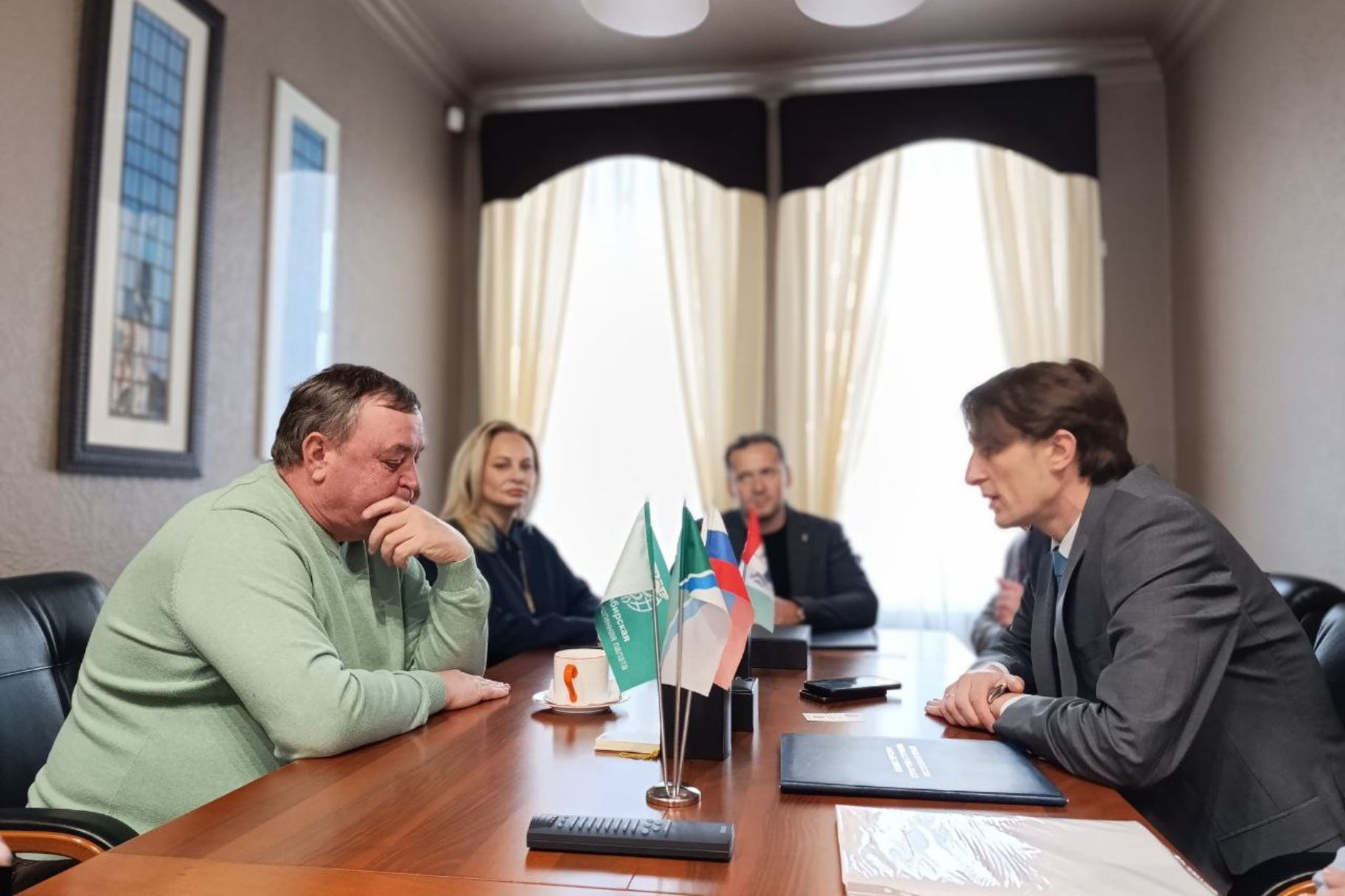 Крым и Торгово-промышленная палата Новосибирской области договорились сотрудничать в оздоровлении сотрудников промпредприятий