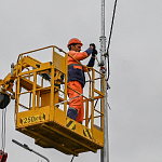 На ключевых трассах Крыма устанавливают современное освещение На ключевых трассах Крыма устанавливают современное освещение