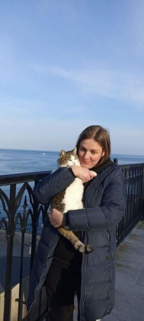 Спасенная в Крыму кошка Муся полностью оправилась от потрясения