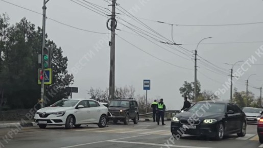 ДТП произошло в районе села Верхняя Кутузовка на ЮБК