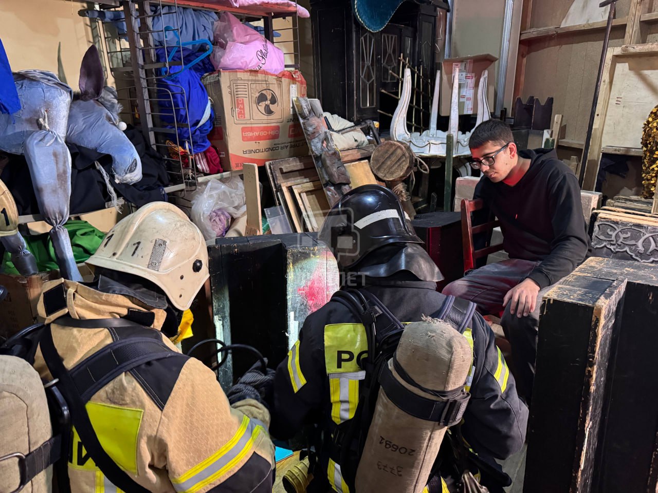 В Крымскотатарском государственном академическом музыкально-драматическом театре прошли пожарно-тактические учения В Крымскотатарском государственном академическом музыкально-драматическом театре прошли пожарно-тактические учения