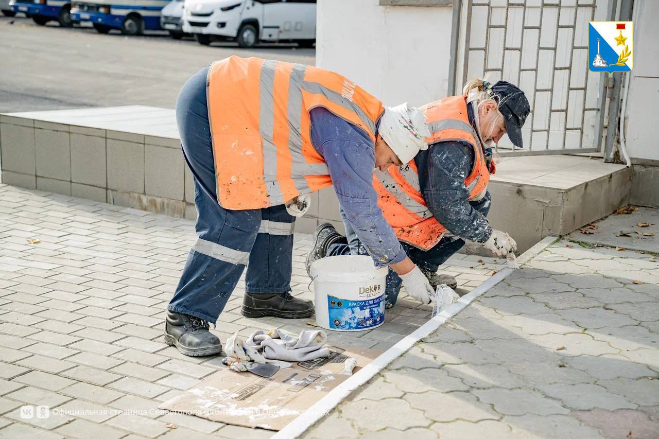 Обновили территорию автовокзала Обновили территорию автовокзала