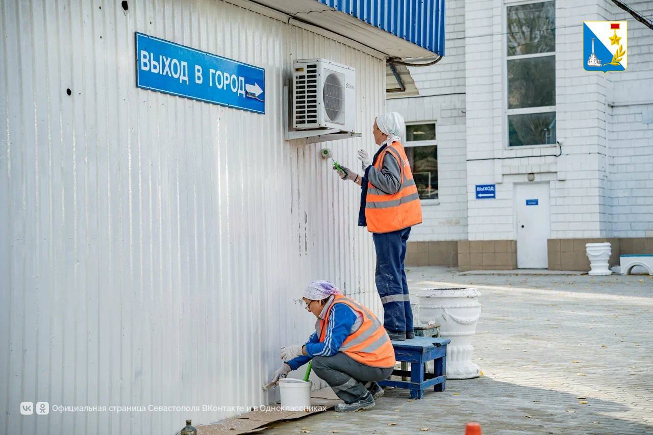 Обновили территорию автовокзала Обновили территорию автовокзала