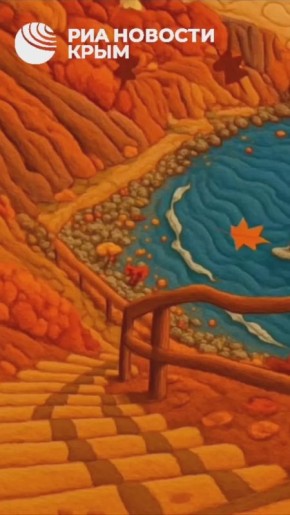 Осенью Крым превращается в настоящие шедевры природы