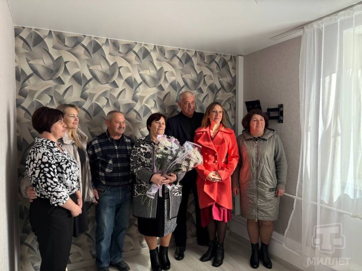 В Белогорске вручили ключи от жилья представительнице реабилитированного народа