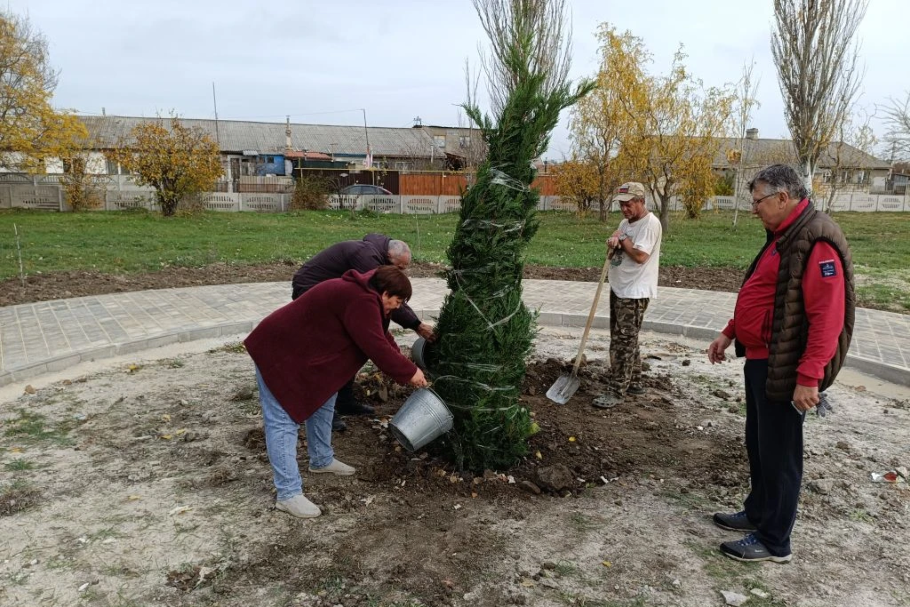 В Феодосийском округе продолжаются работы по содержанию и благоустройству территорий