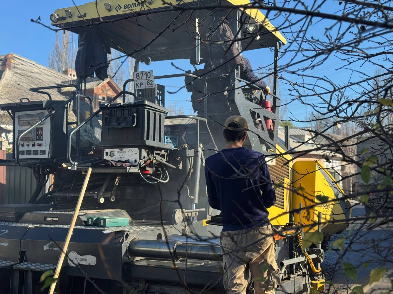 На улице Молодежной завершается ремонт дороги На улице Молодежной завершается ремонт дороги