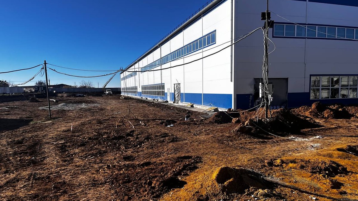 Строительная готовность очистных сооружений в Красноперекопске достигла 86%