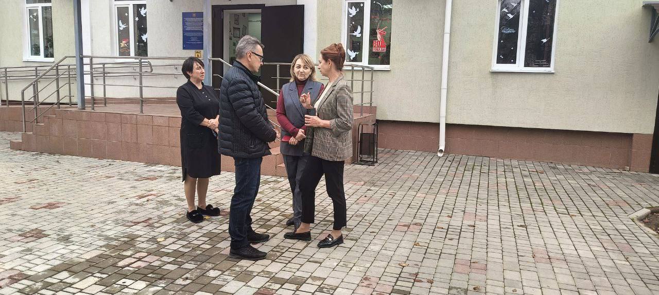 В город Красноперекопск с рабочим визитом посетила министр культуры Республики Крым Татьяна Анатольевна Манежина