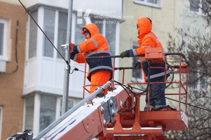 Часть Керчи осталась без света