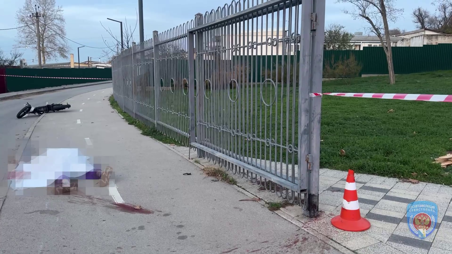 В Севастополе водитель электробайка погиб в аварии на набережной Учкуевки