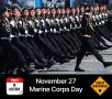 27 ноября в России отмечается День морской пехоты