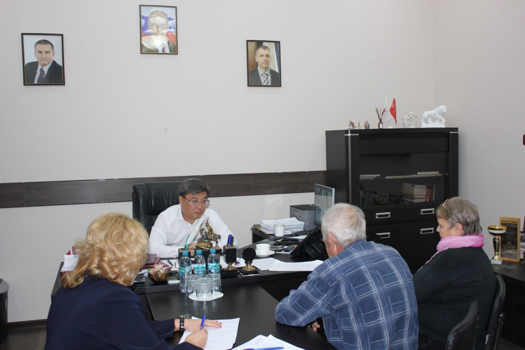 Жилищные и имущественные вопросы были рассмотрены в ходе личного приема