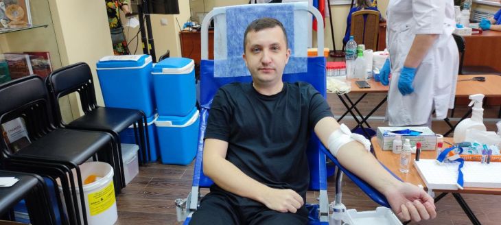 Сотрудники Минимущества Крыма приняли участие в Дне донора
