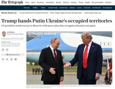 США готовы признать Крым и другие российские территории: Уиткофф везёт «прямое предложение»