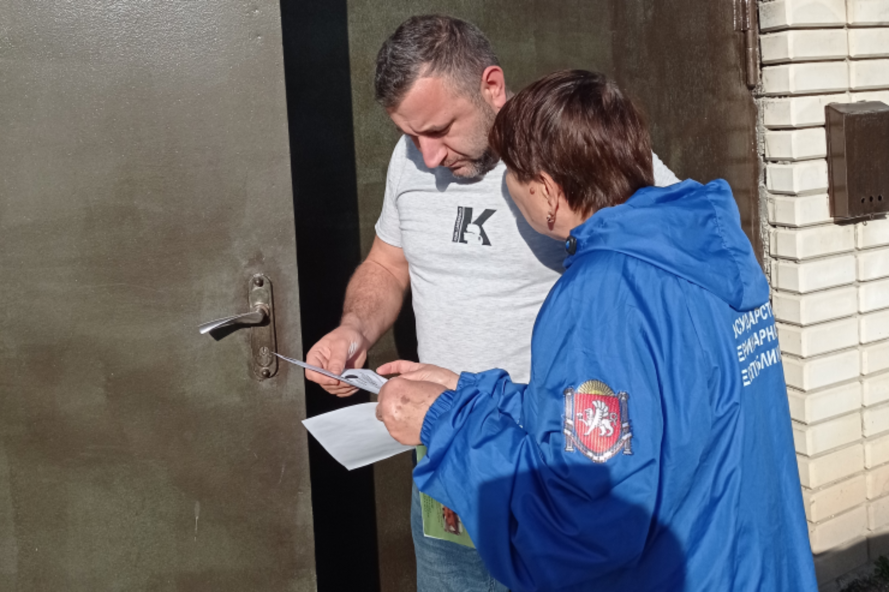 В г.Симферополь специалистами ГБУ РК «Республиканский ВЛПЦ» проводятся рейды по выявлению ранее не учтенного поголовья с/х животных и птицы